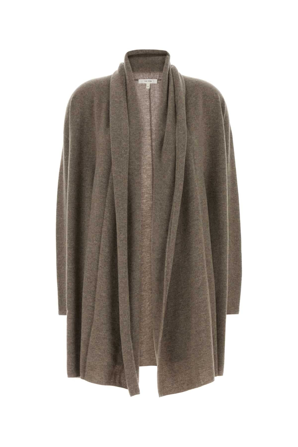 THE ROW Cappuccino Cashmere Merin Cardigan for Women