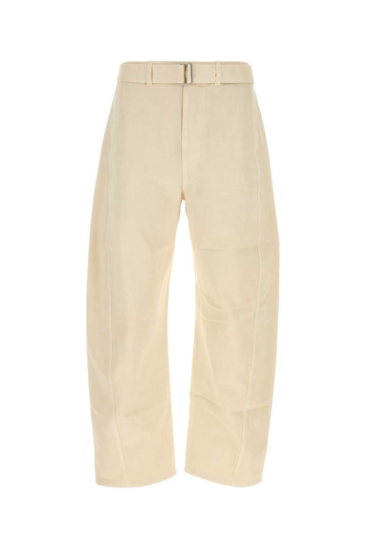 LEMAIRE Wide-Leg Twisted Belted Pants