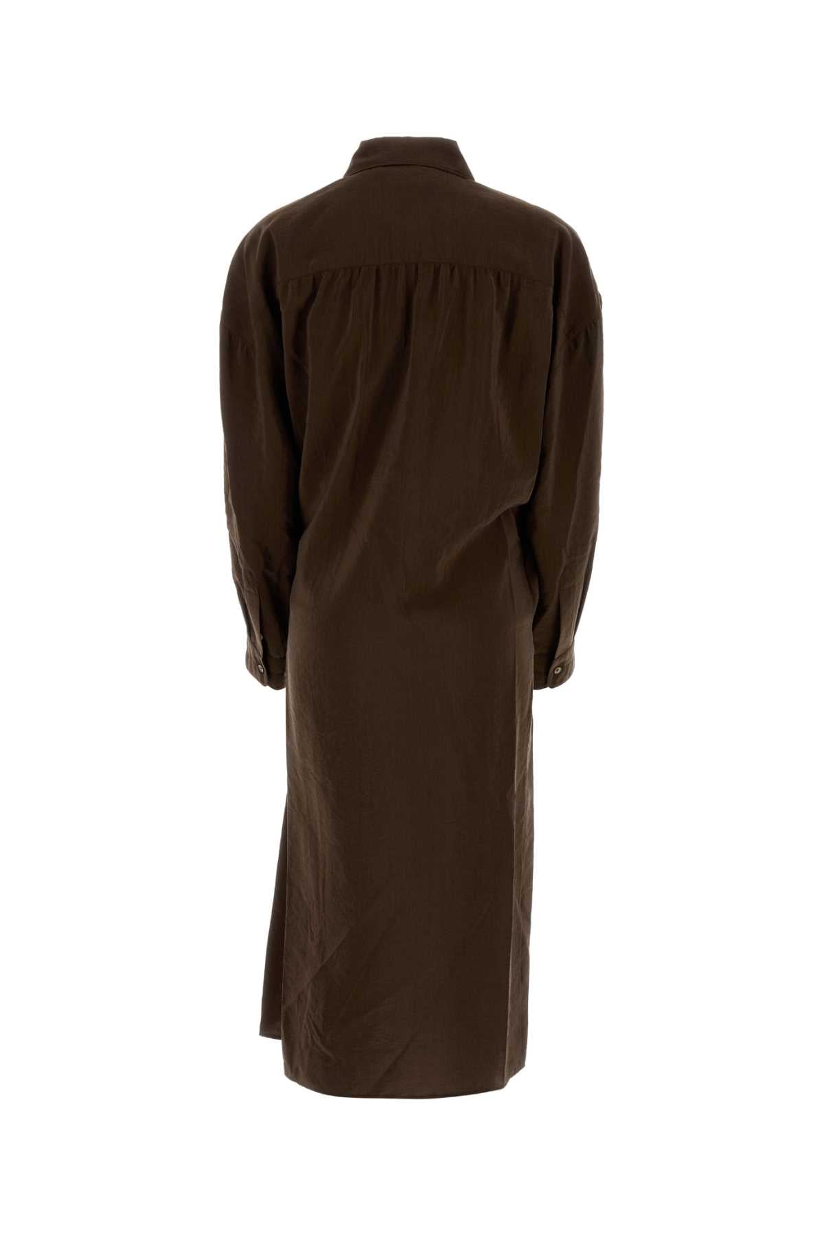 LEMAIRE Silk Blend Shirt Dress for Women