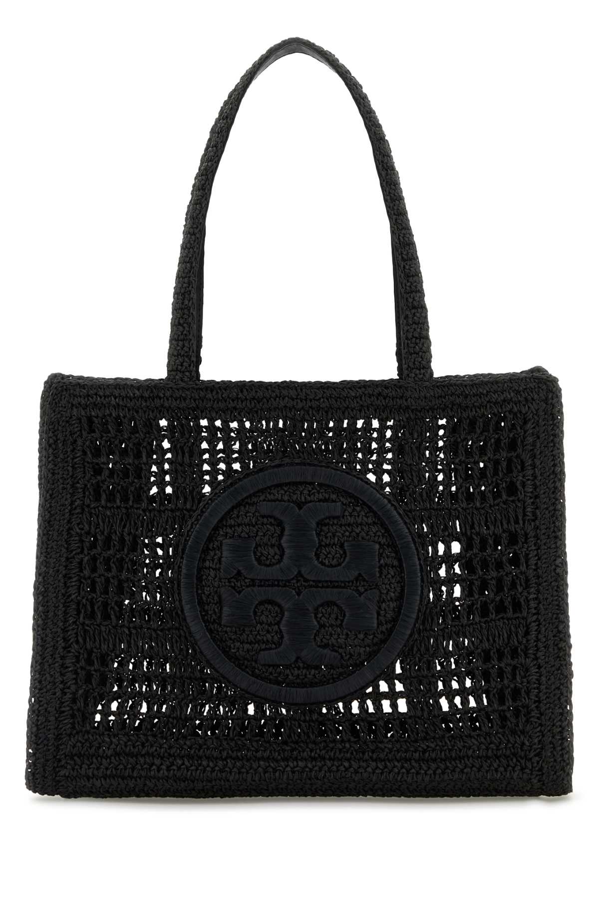 TORY BURCH Mini Raffia Small Ella Shopping Handbag