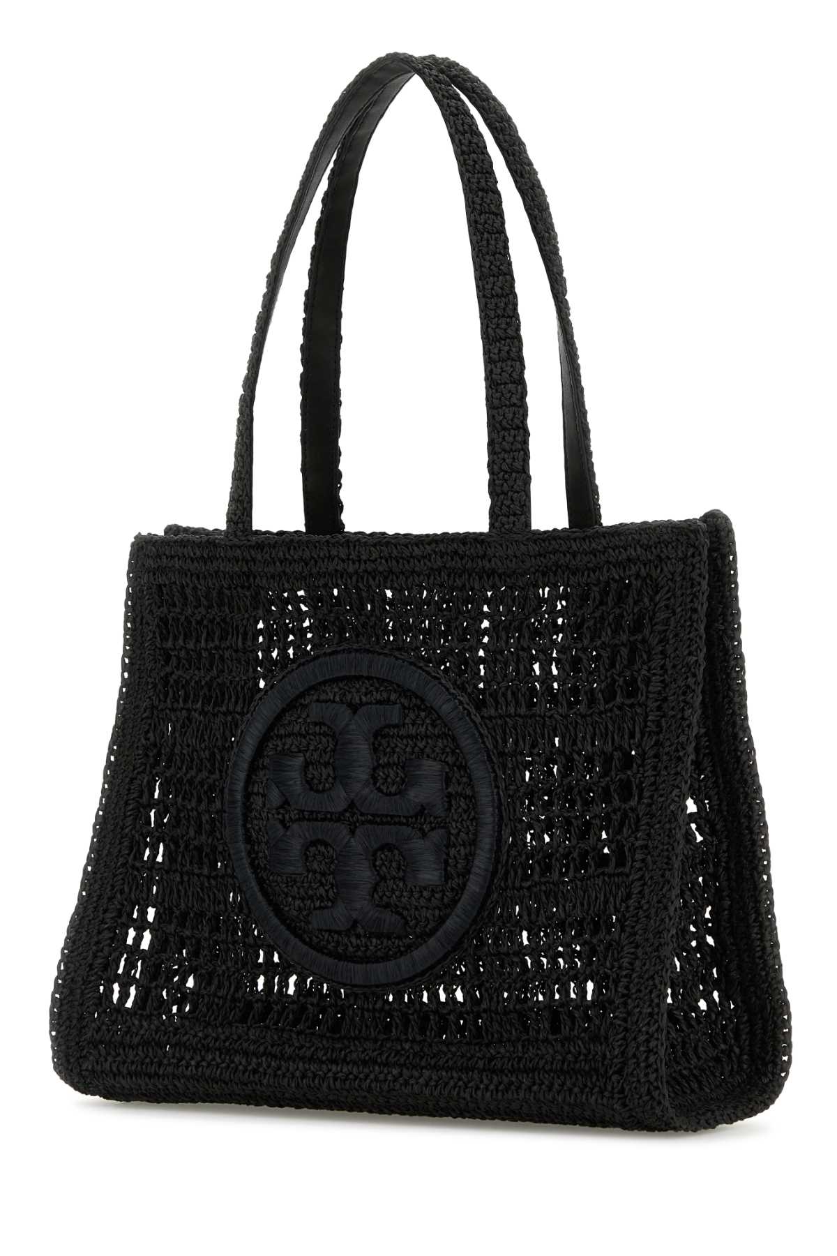 TORY BURCH Mini Raffia Small Ella Shopping Handbag