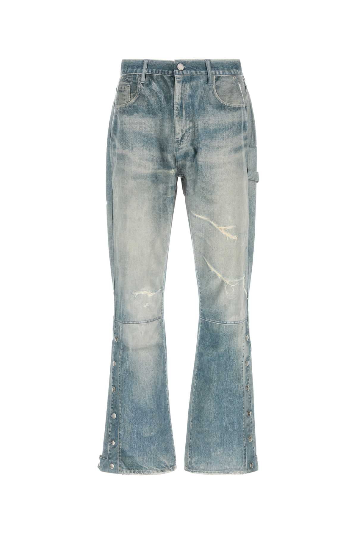 PURPLE DENIM Men's Fashionable Denim Jeans