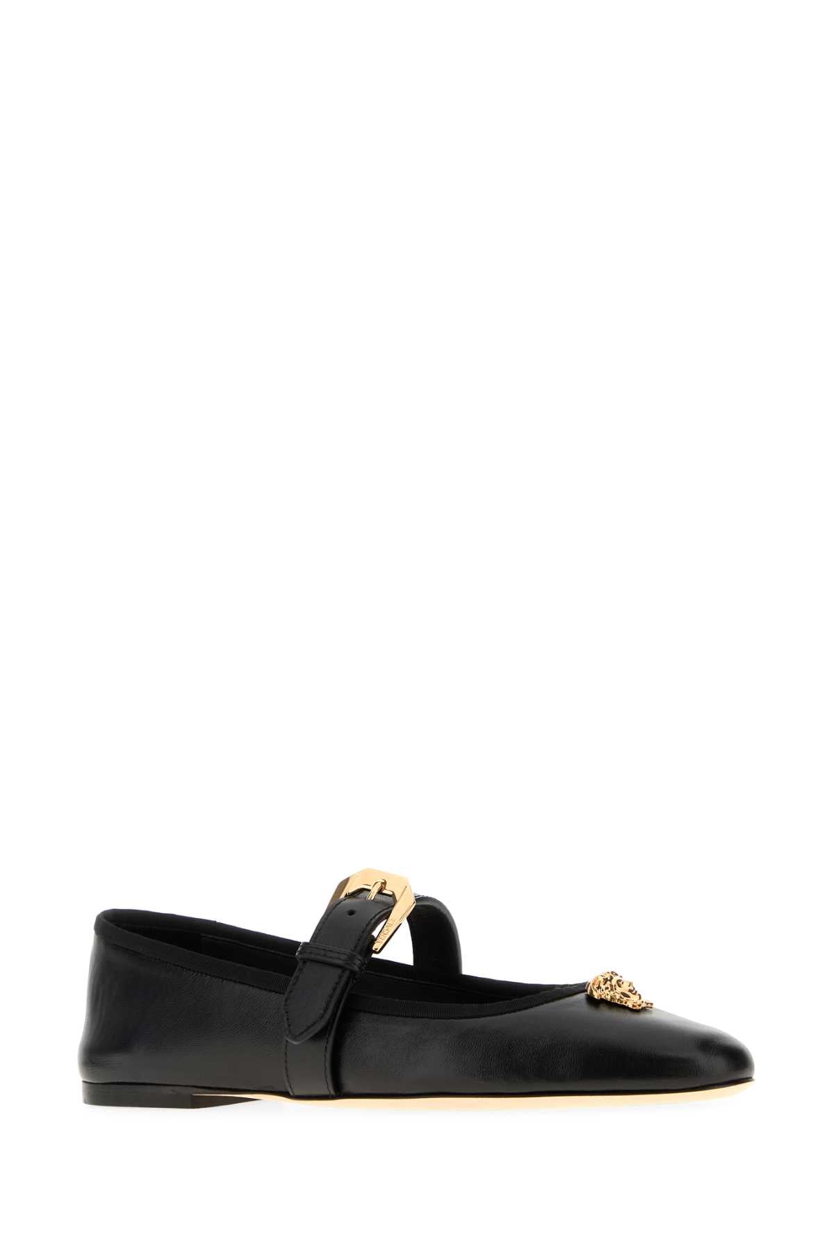 VERSACE Classic Nappa Leather Ballerinas