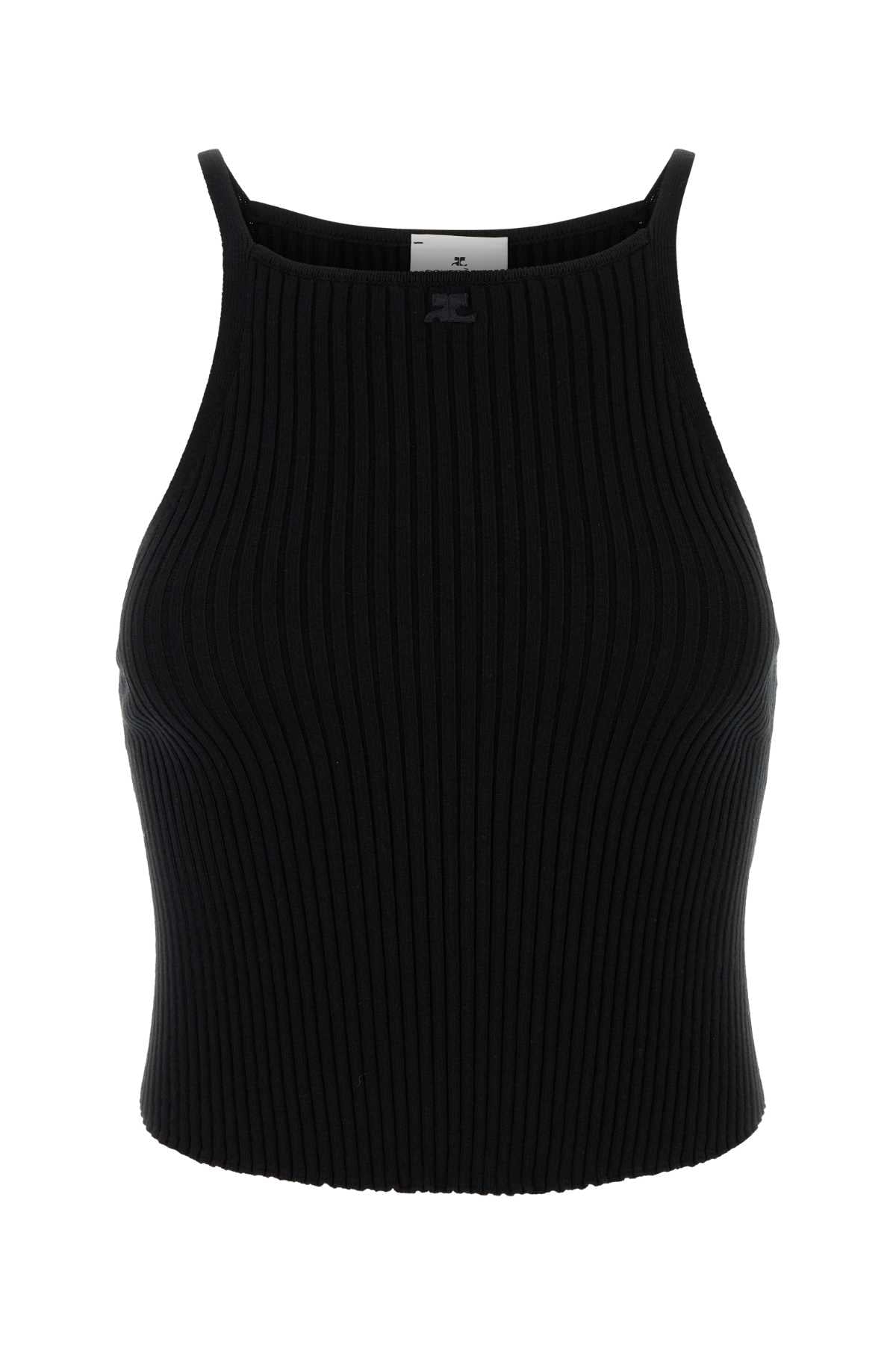 COURREGES Chic Viscose Blend Tank Top - Perfect for Fall 2025
