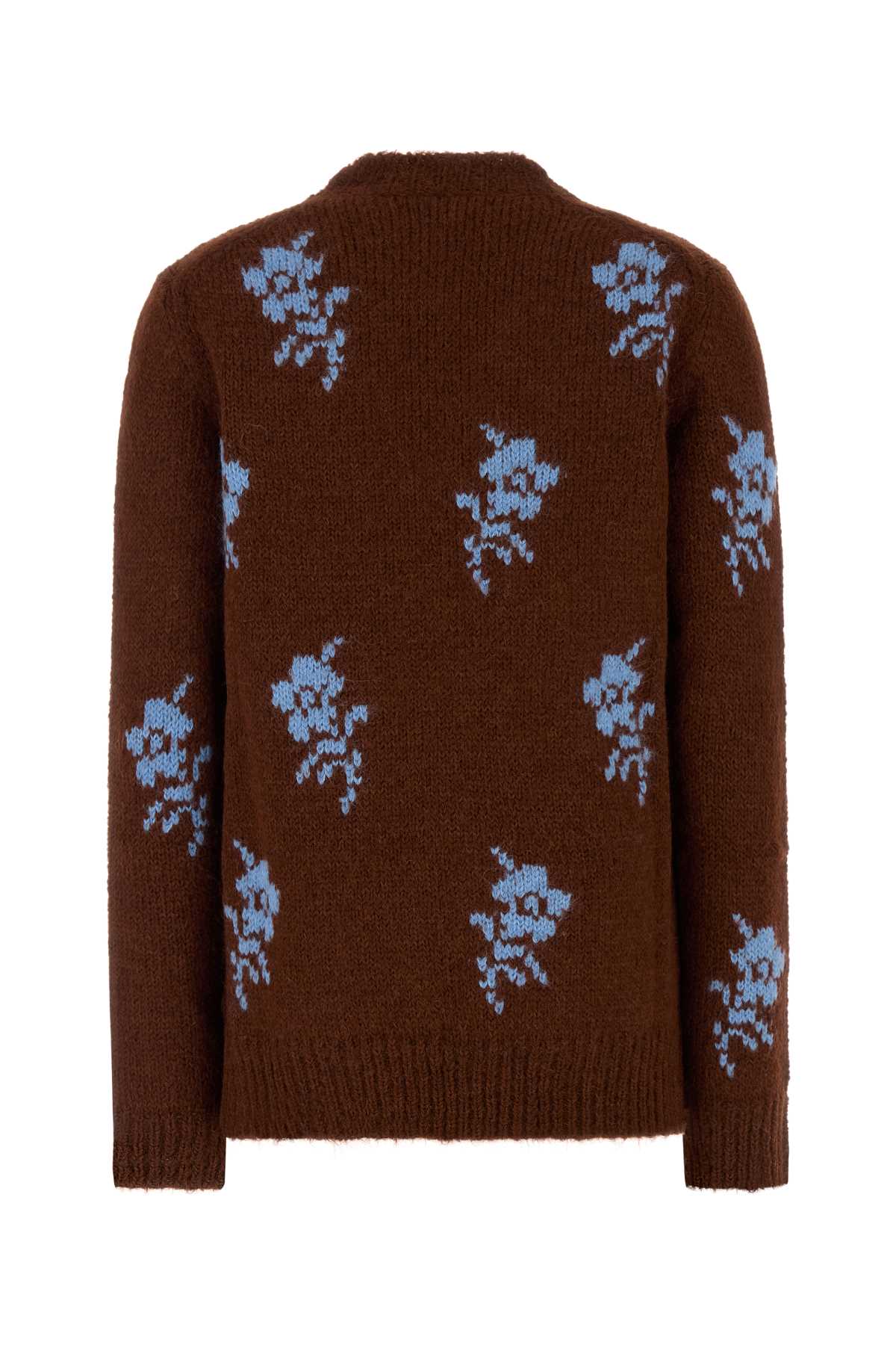 JIL SANDER Embroidered Alpaca Blend Sweater