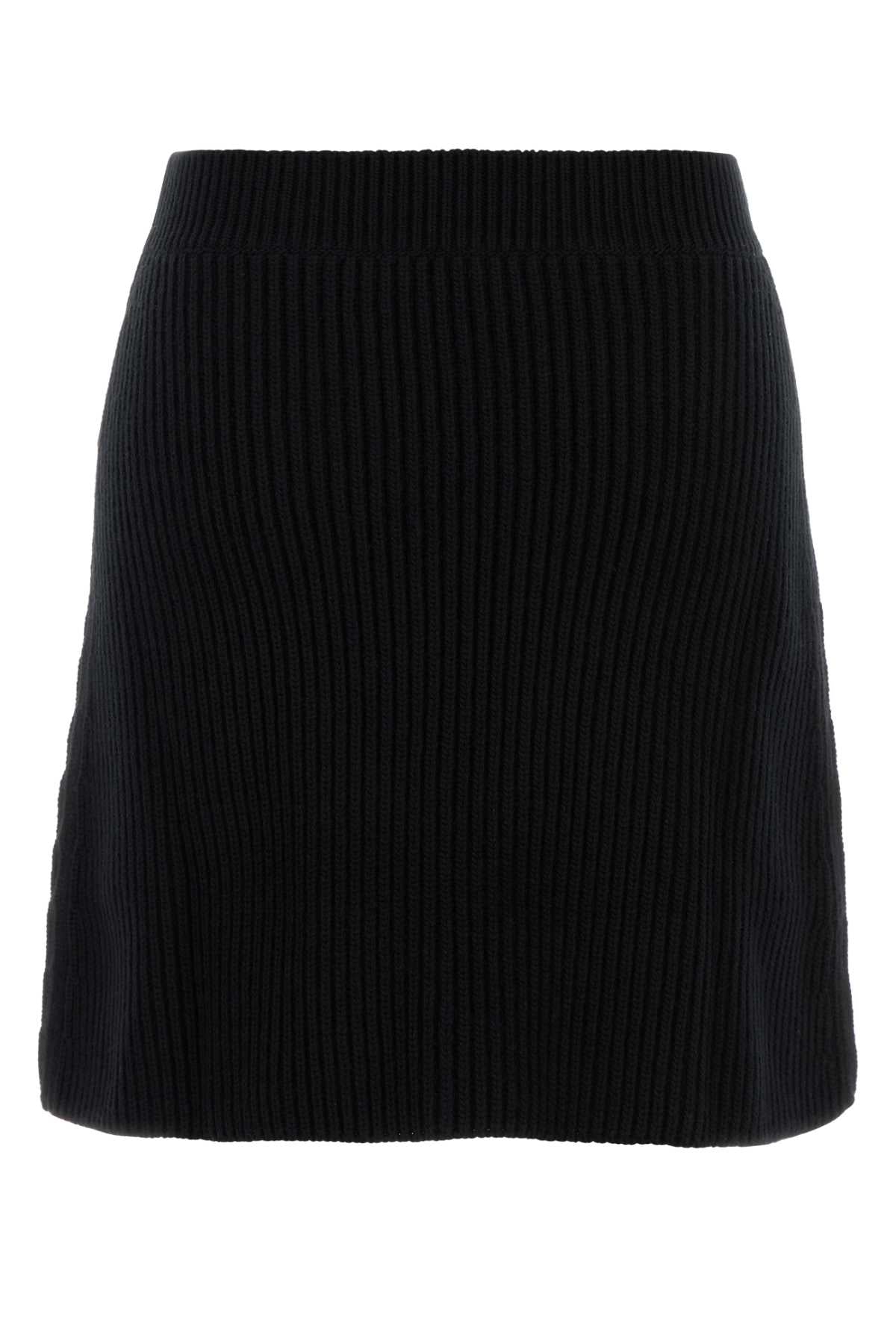JIL SANDER Chic Wool Mini Skirt for Women