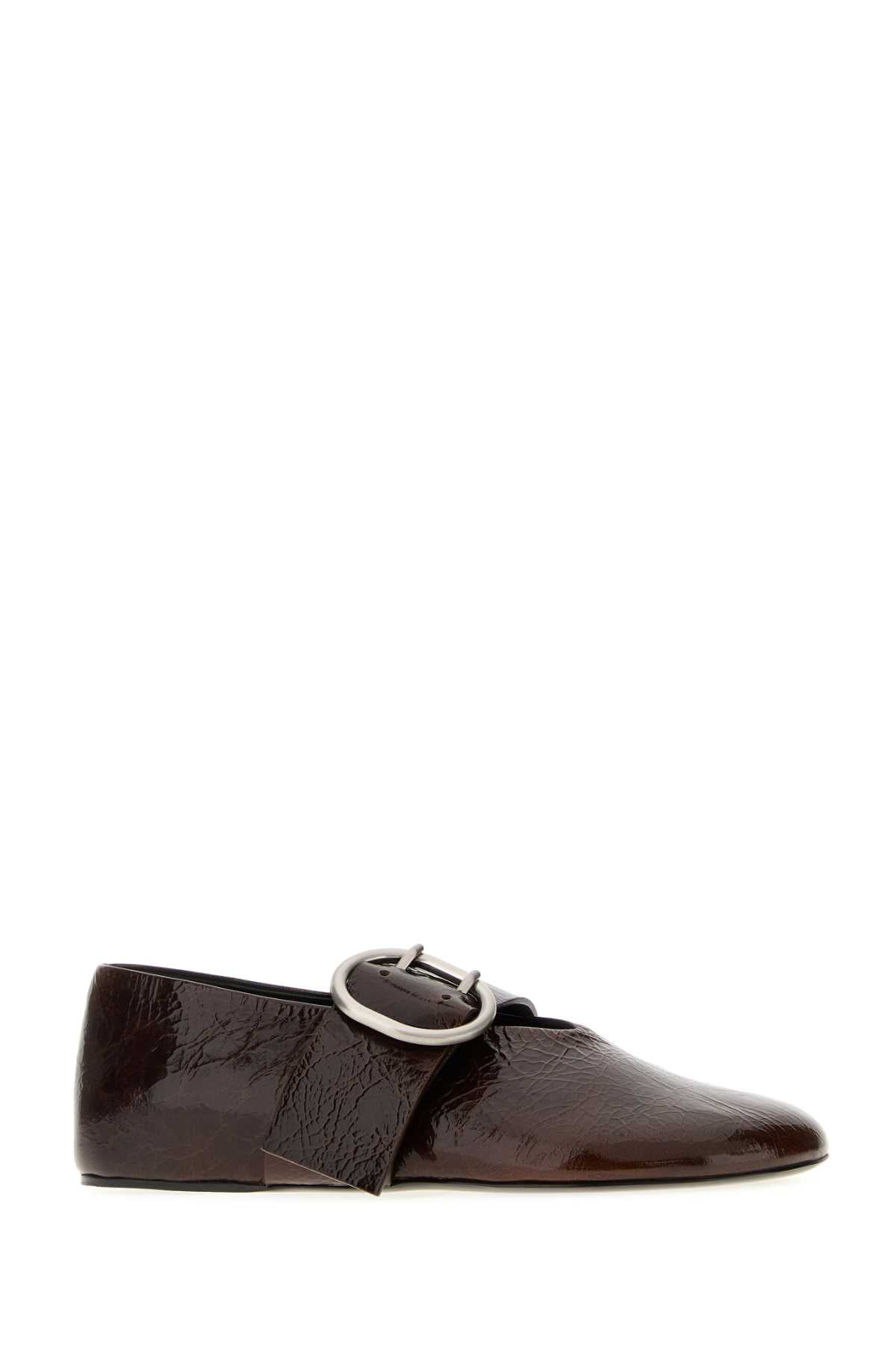 JIL SANDER Elegant Leather Ballerinas for Women