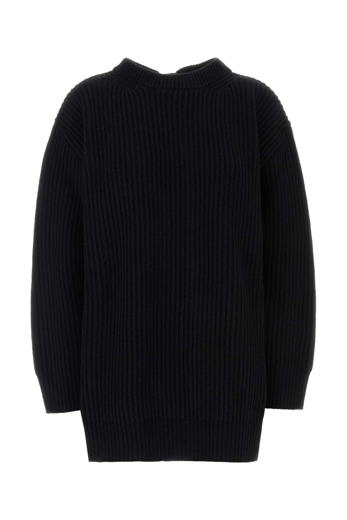 MM6 MAISON MARGIELA Oversized Stretch Wool Blend Sweater