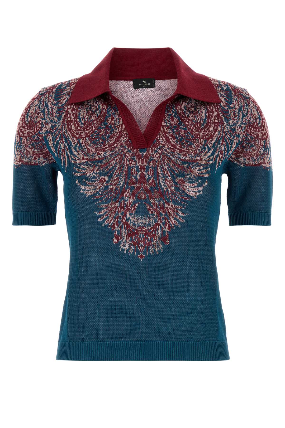 ETRO Women's Viscose Blend Polo Shirt