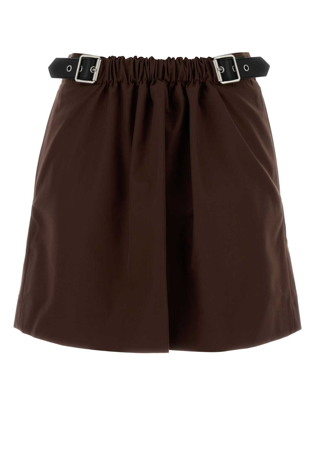 LOEWE Chic Mini Gabardine Skirt for Women