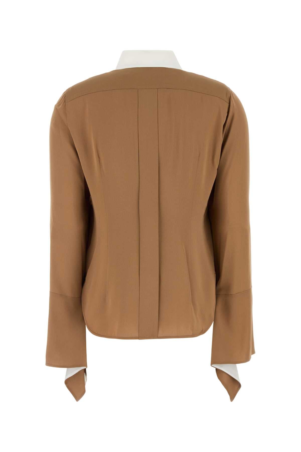MAX MARA Silk Crepe Pio Shirt for Women