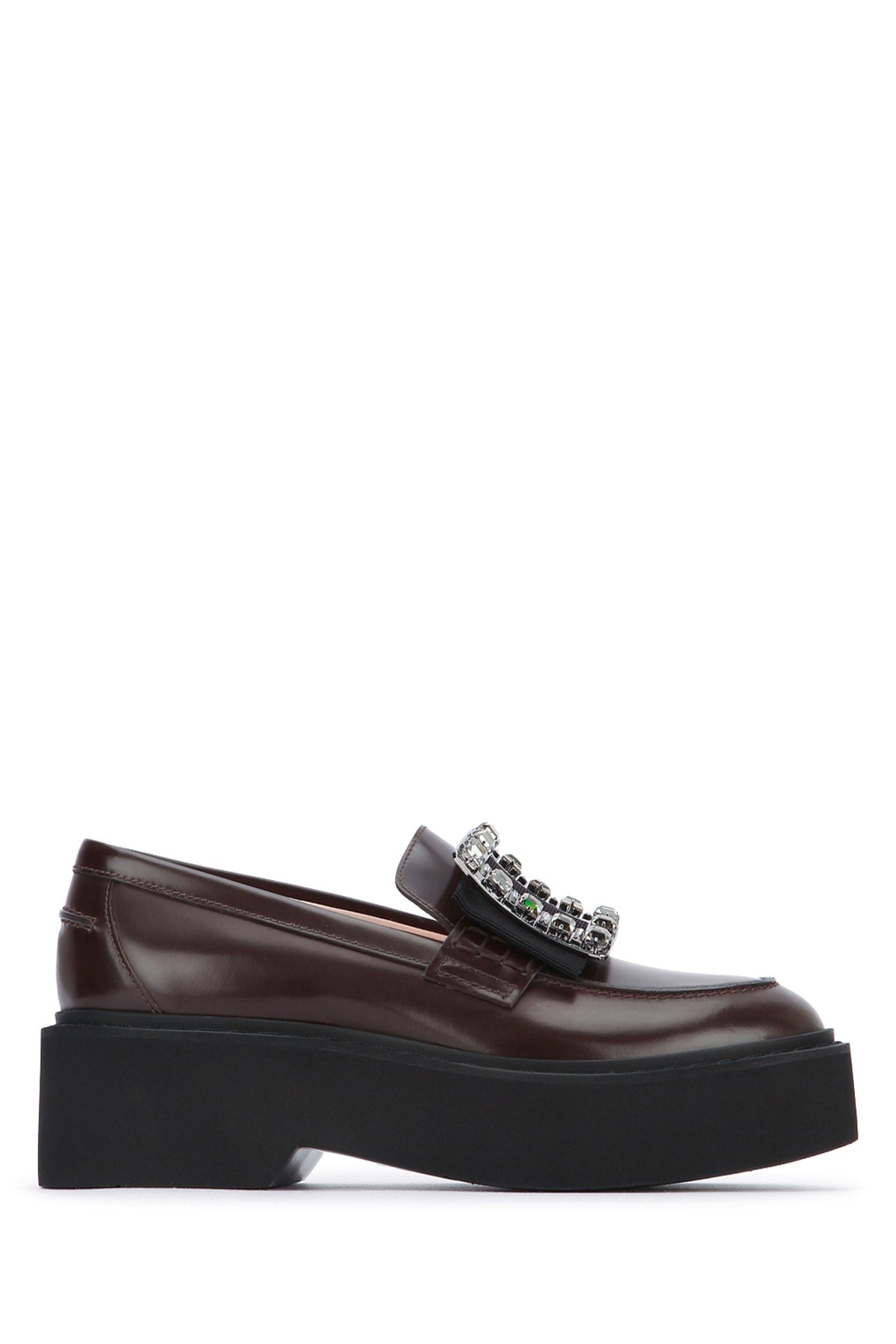 ROGER VIVIER Viv Rangers High Strass Loafer