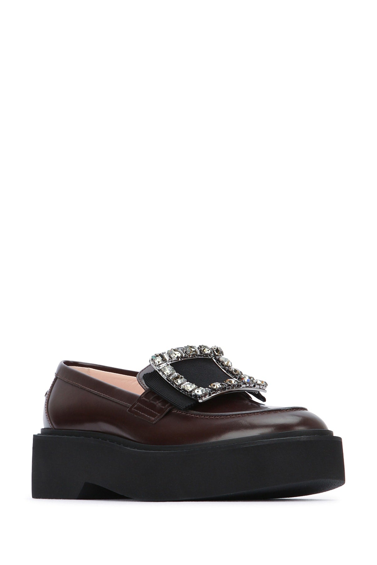 ROGER VIVIER Viv Rangers High Strass Loafer