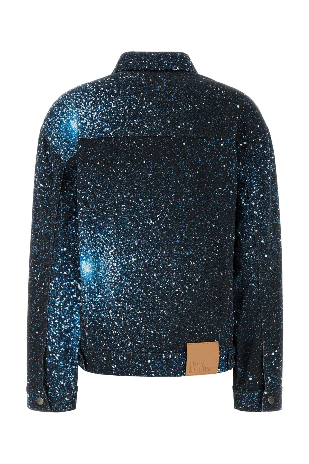 GIUSEPPE DI MORABITO Printed Stretch Denim Jacket for Women