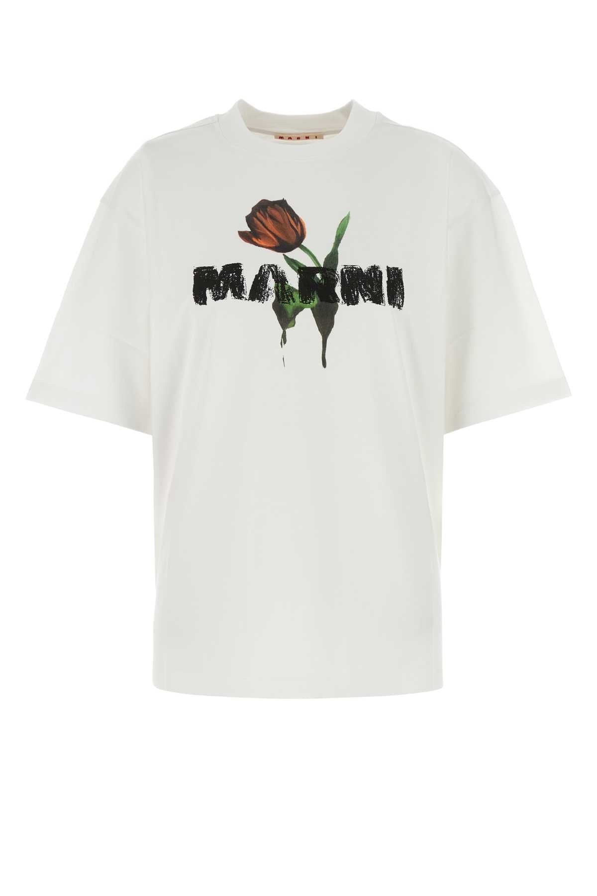 MARNI Oversized Cotton T-Shirt for Women