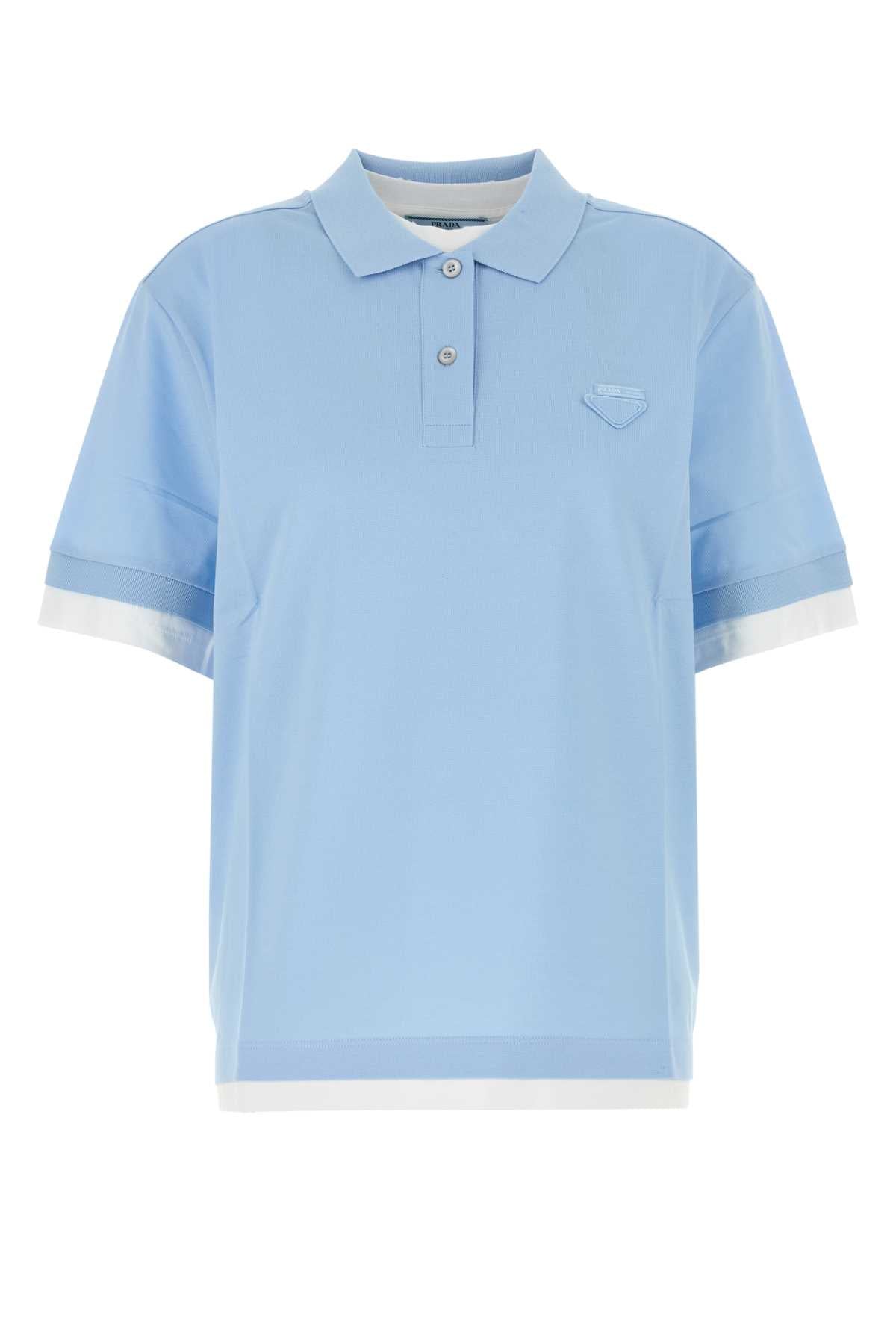 PRADA Piquet Polo Shirt for Women