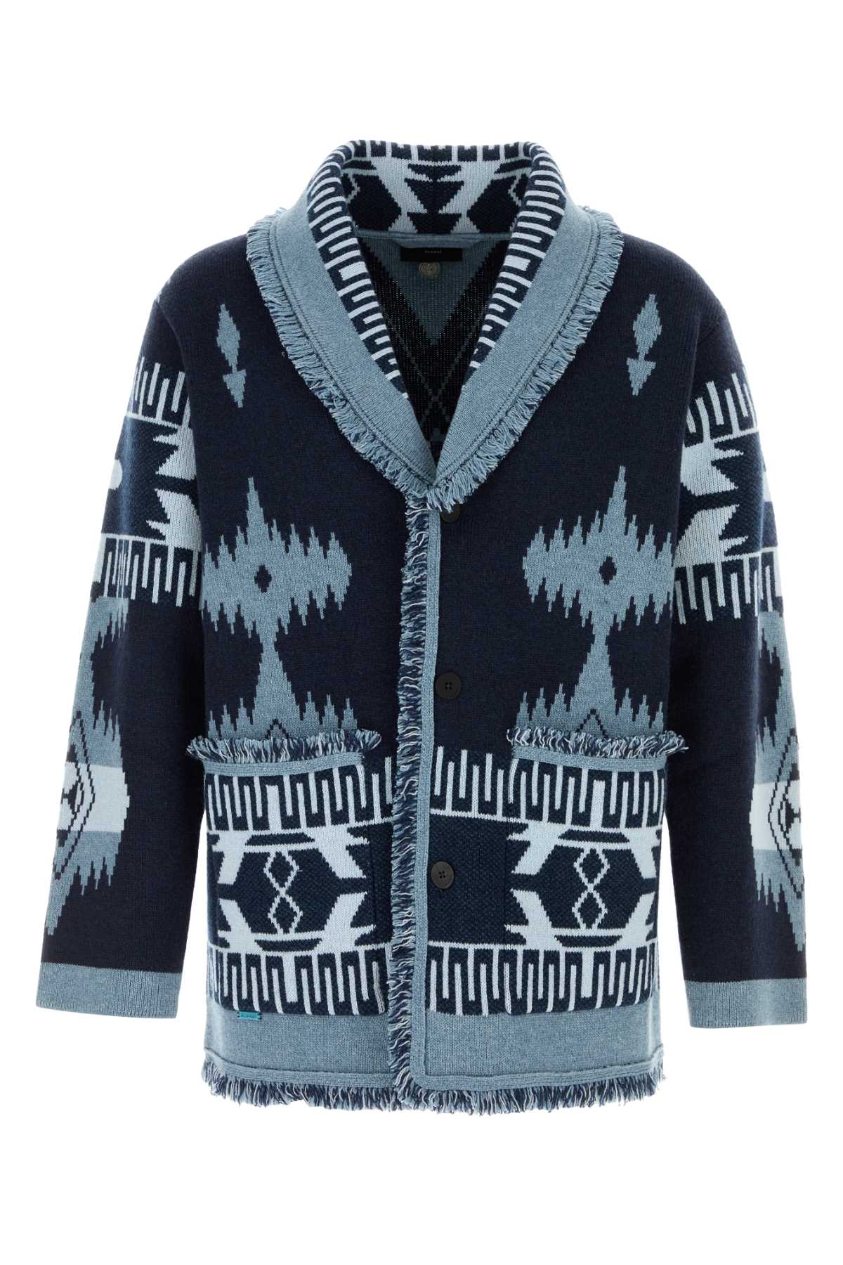 ALANUI Embroidered Cashmere Cardigan for Men