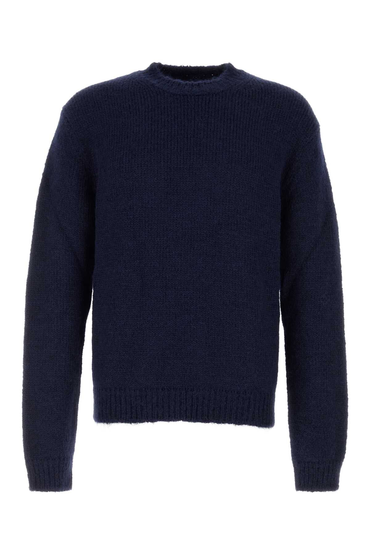 JIL SANDER Luxurious Alpaca Blend Sweater for Men - Fall/Winter Collection