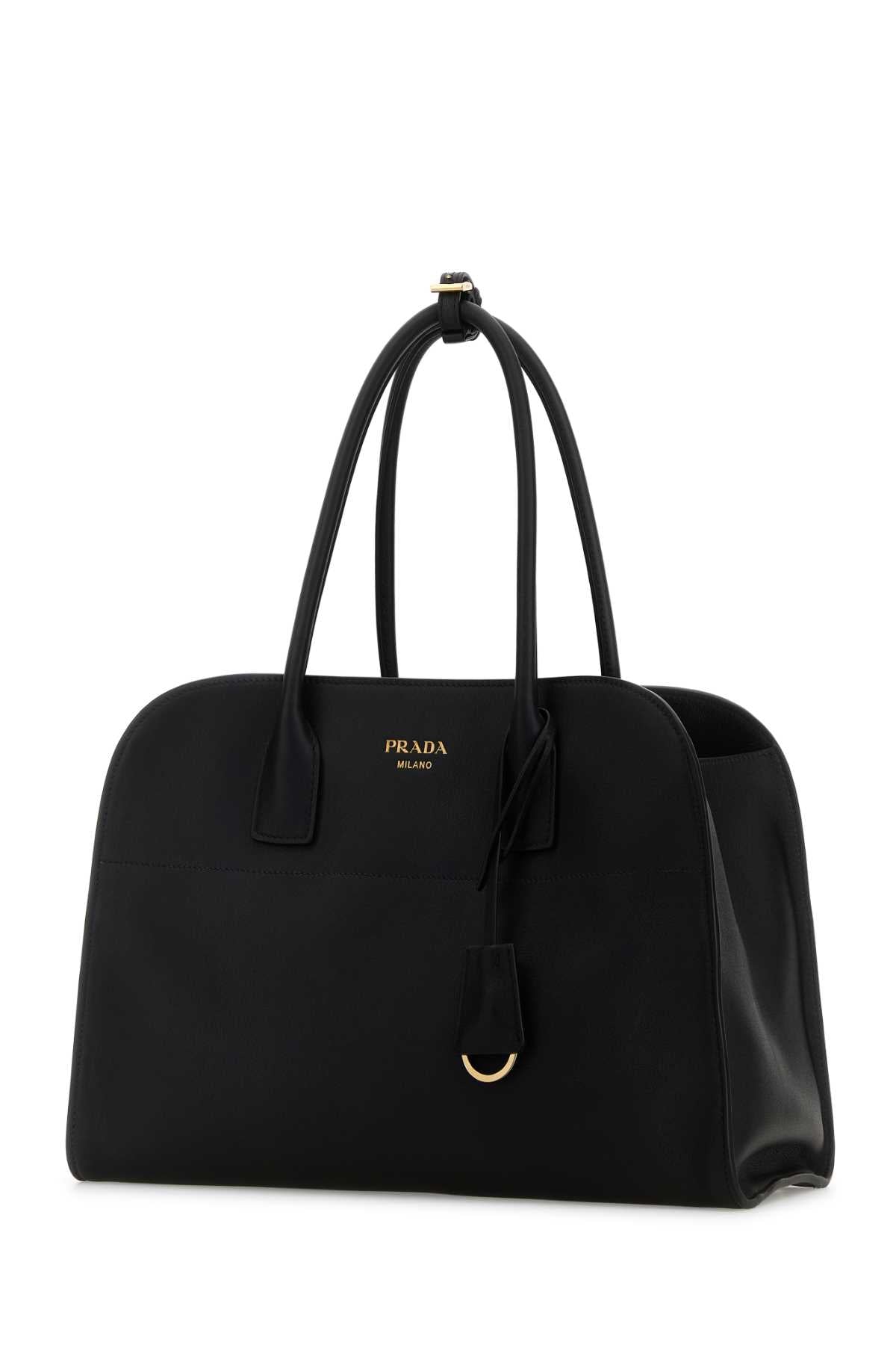 PRADA Medium Leather Shopping Handbag - 34 cm x 22 cm x 15 cm