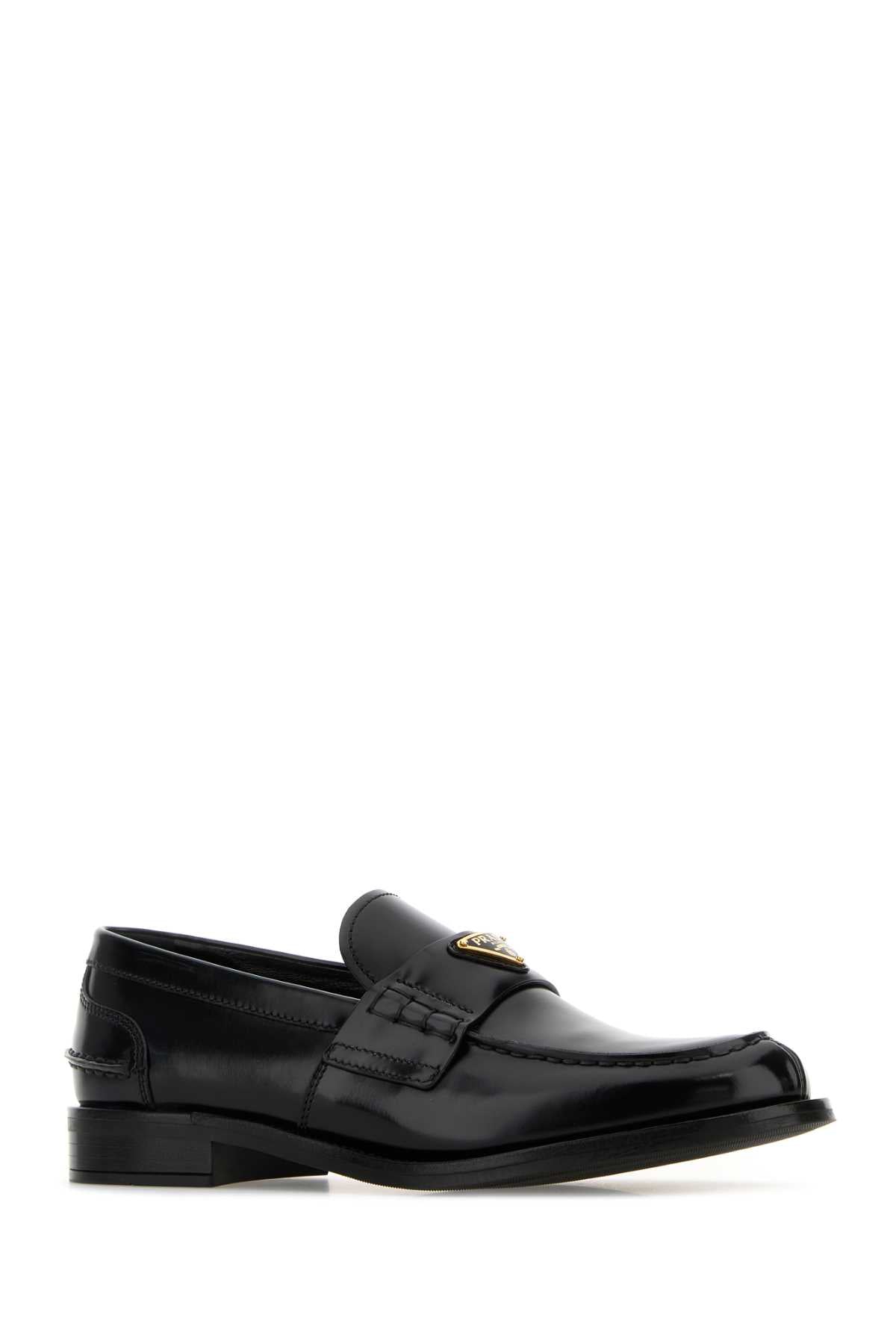 PRADA Classic Leather Loafers for Women - Timeless Elegance