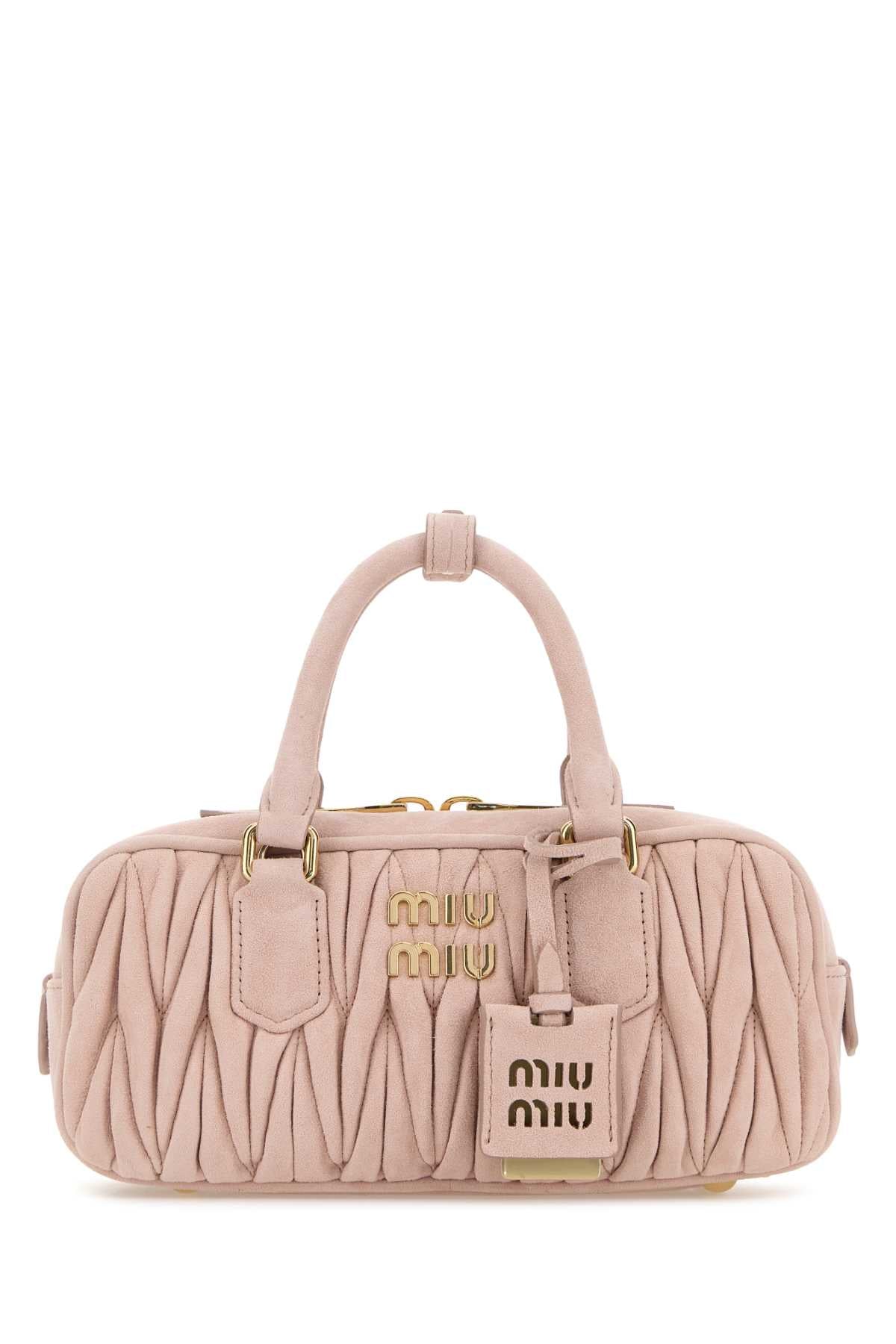 MIU MIU Mini Suede Arcadie Handbag - Perfect for Every Occasion