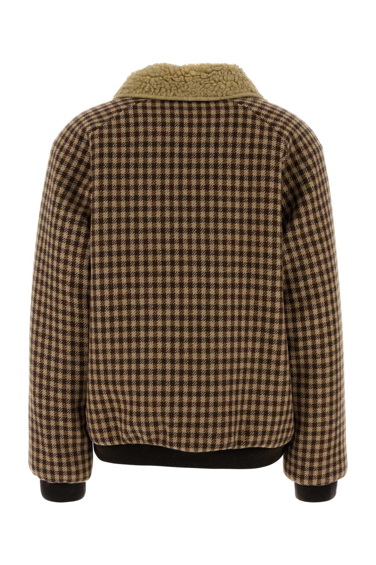 MIU MIU Embroidered Wool Jacket for Women