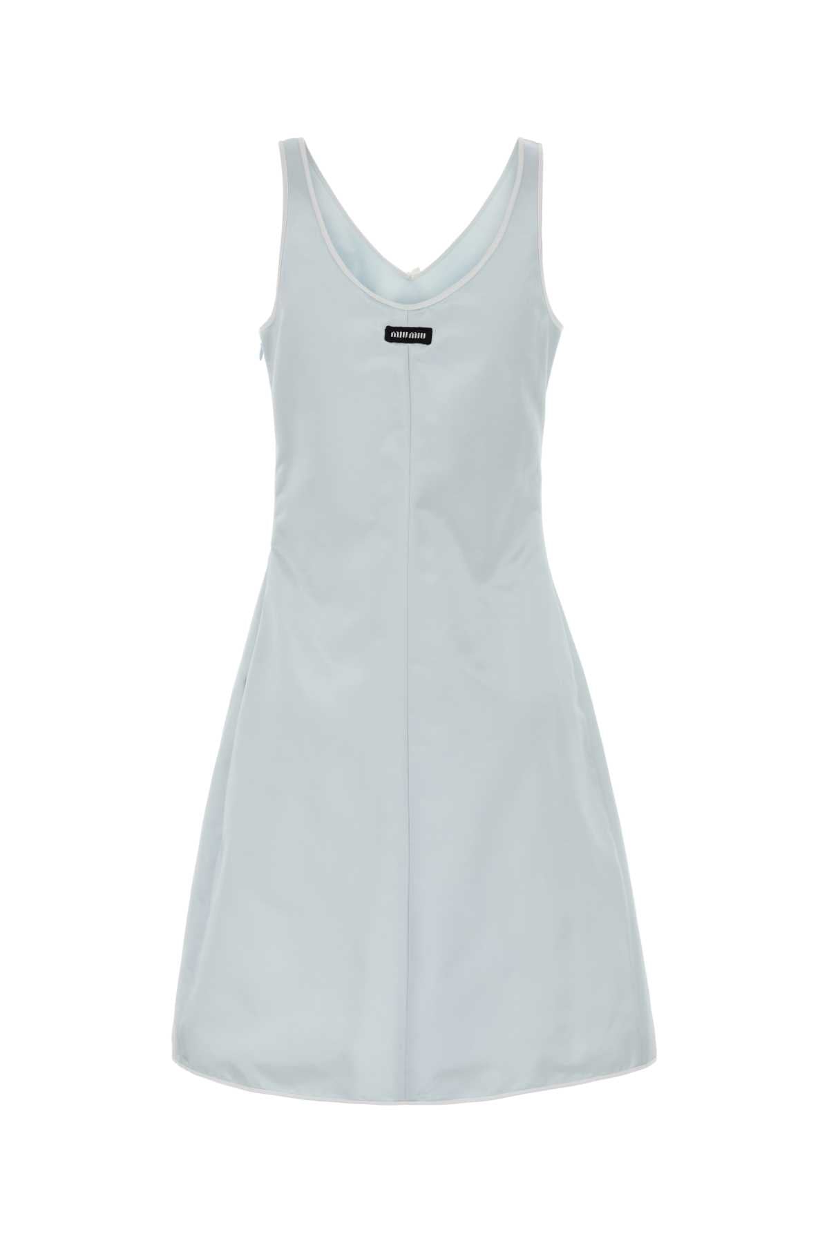 MIU MIU Elegant Mini Satin Dress for Women