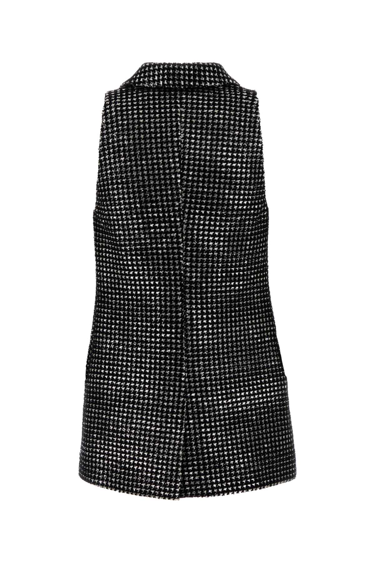 GIORGIO ARMANI Houndstooth Mini Vest for Women
