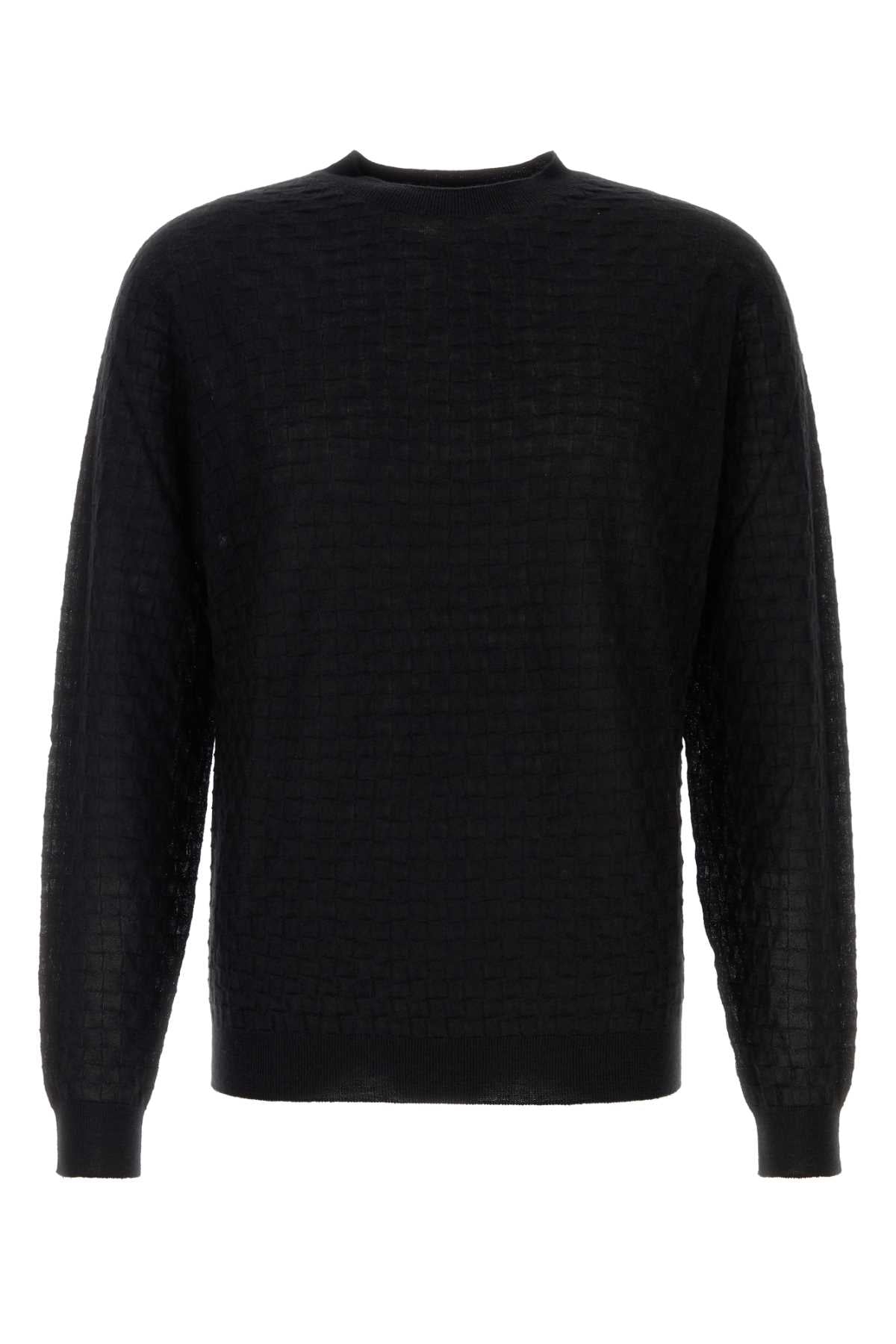 GIORGIO ARMANI Luxurious Cashmere Blend Sweater for Men - Fall 2025 Edition
