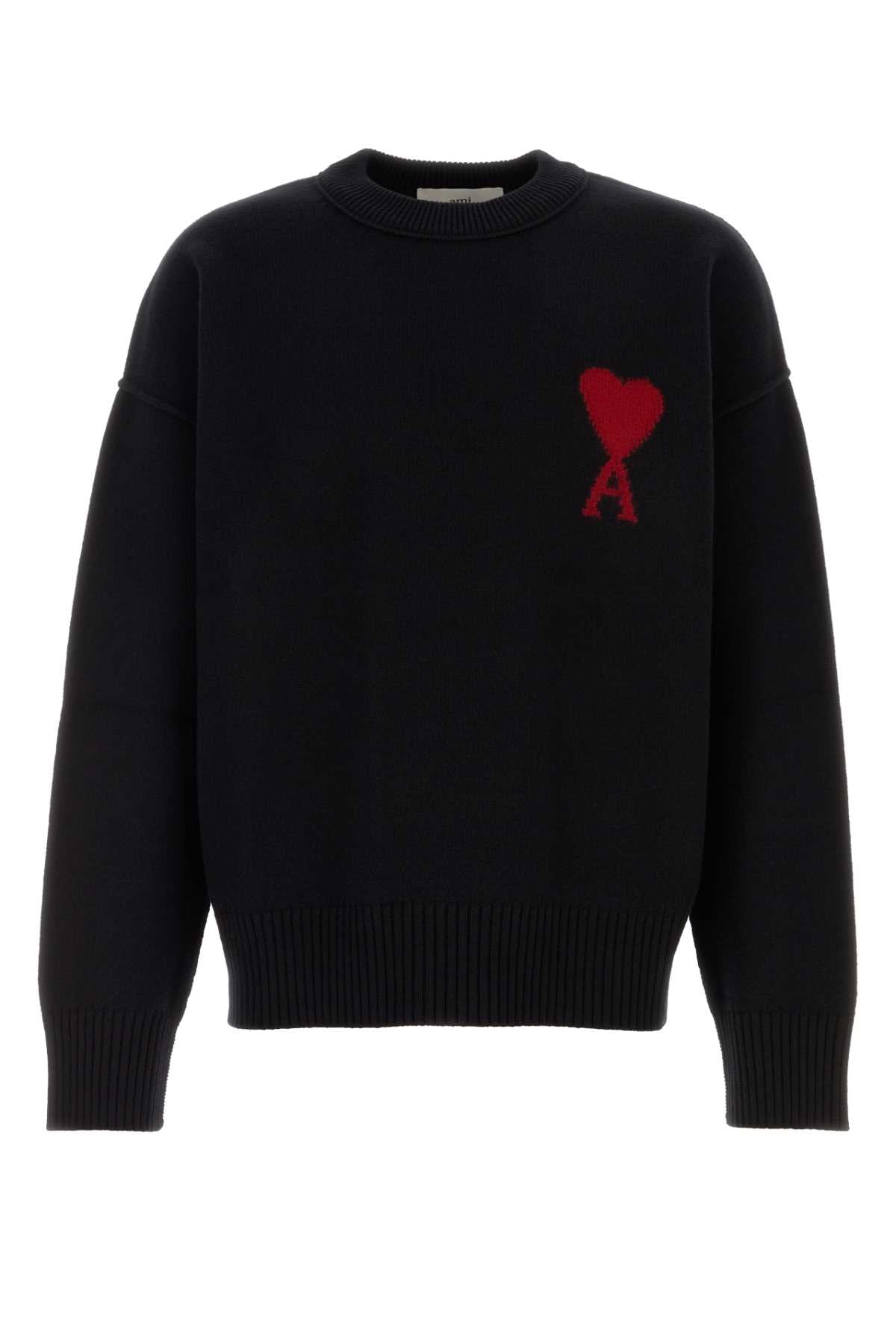AMI Classic Virgin Wool Sweater for Men