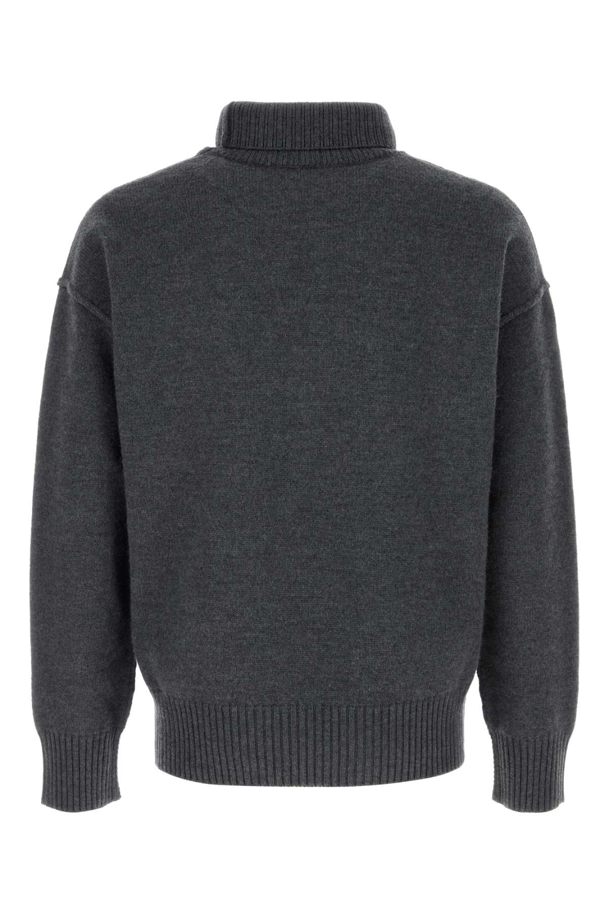 AMI Men's Virgin Wool Sweater