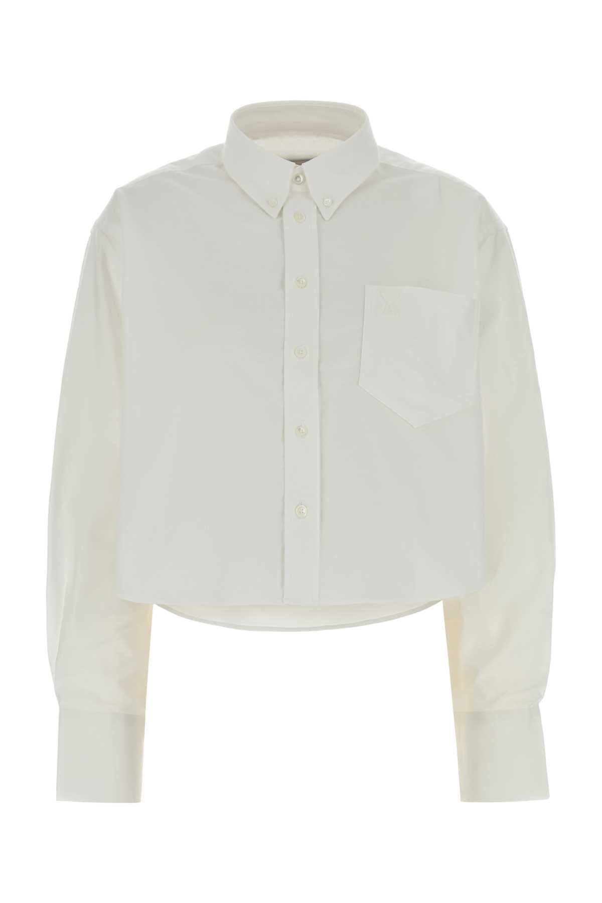 AMI Oversized Oxford Shirt for Women