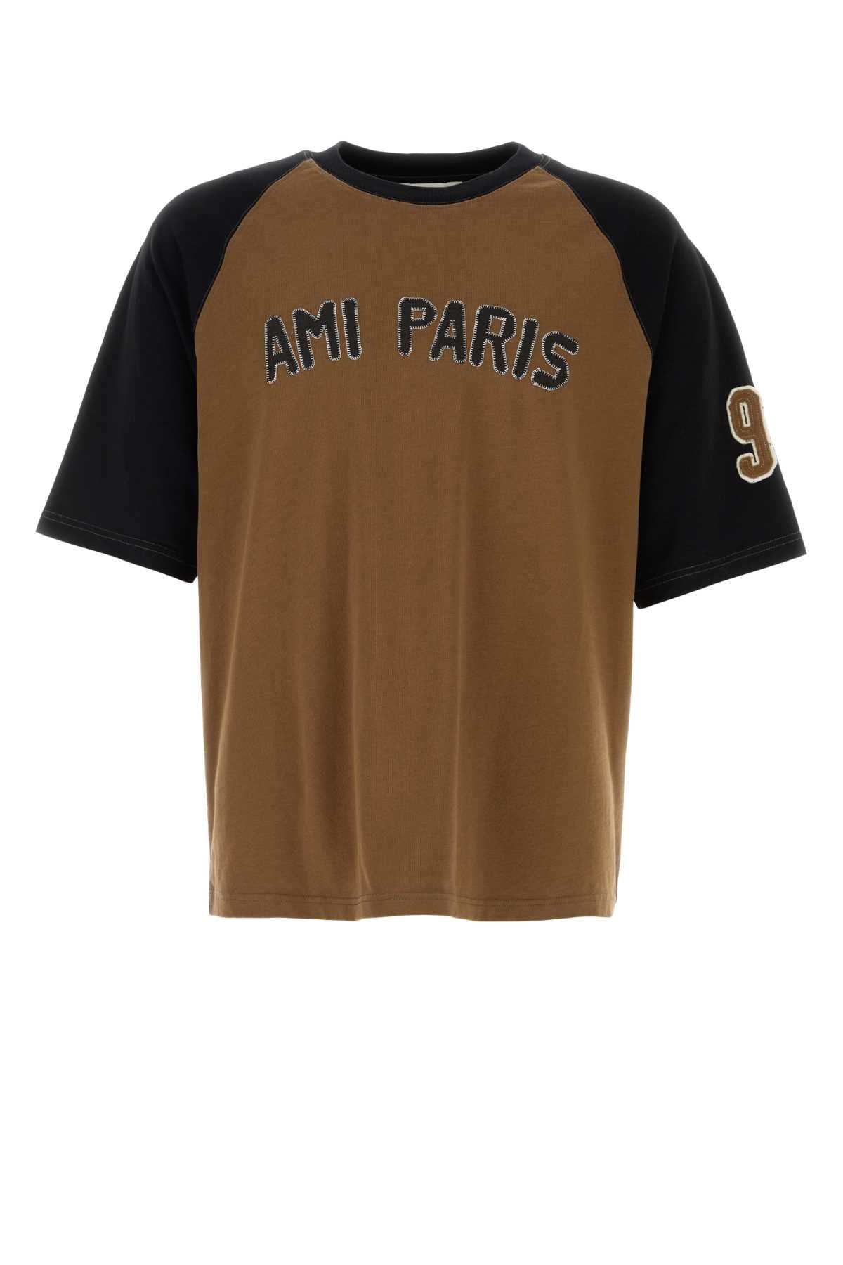 AMI Oversize Cotton T-Shirt for Men - FW25 Collection