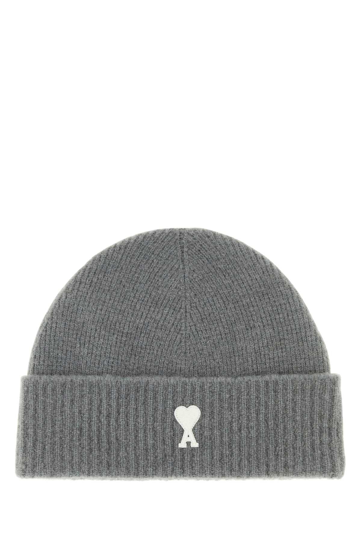 AMI Stretch Alpaca Blend Beanie for Men