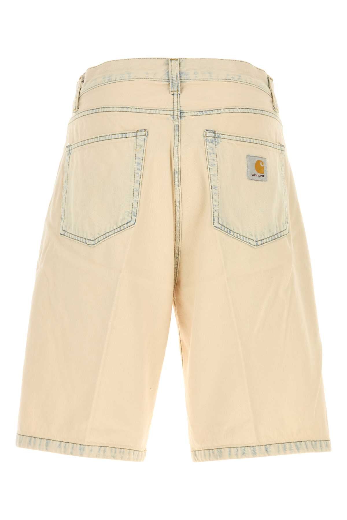 CARHARTT WIP Landon Mini Denim Shorts