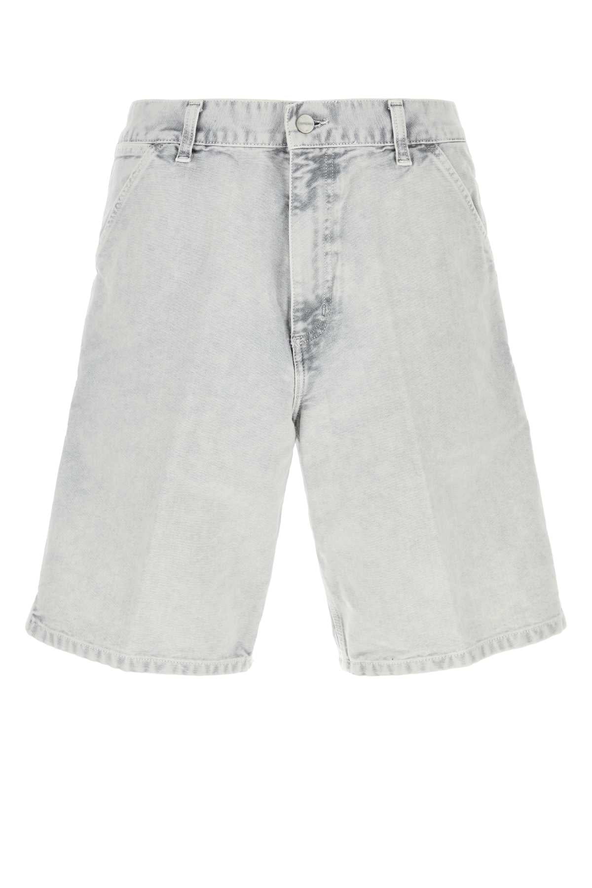 CARHARTT WIP Men's Mini Denim Single Knee Short