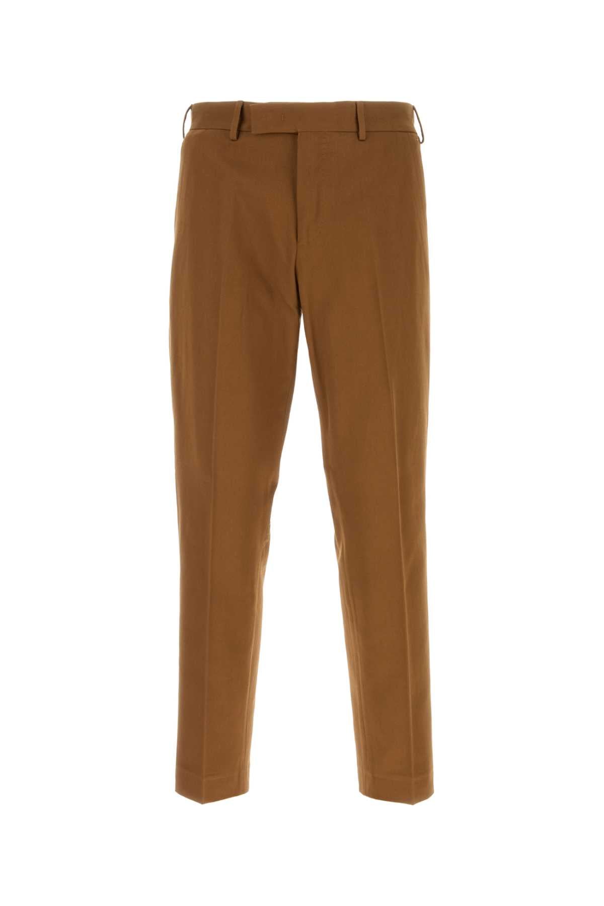 PT TORINO Caramel Cotton Pants for Men - FW25