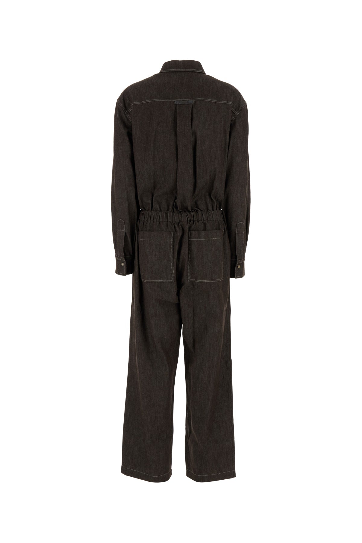 BRUNELLO CUCINELLI Elegant Women's Mini Jumpsuit for 2025