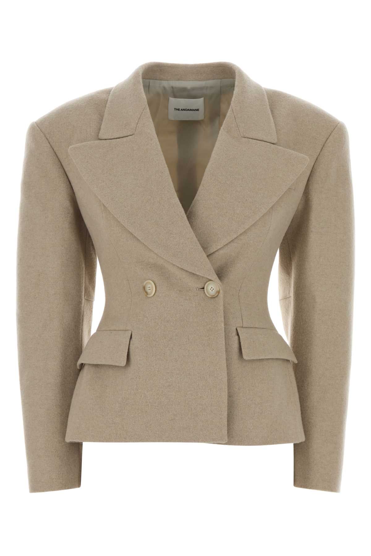 THE ANDAMANE Chic Wool Blazer for Women - Perfect for the Season