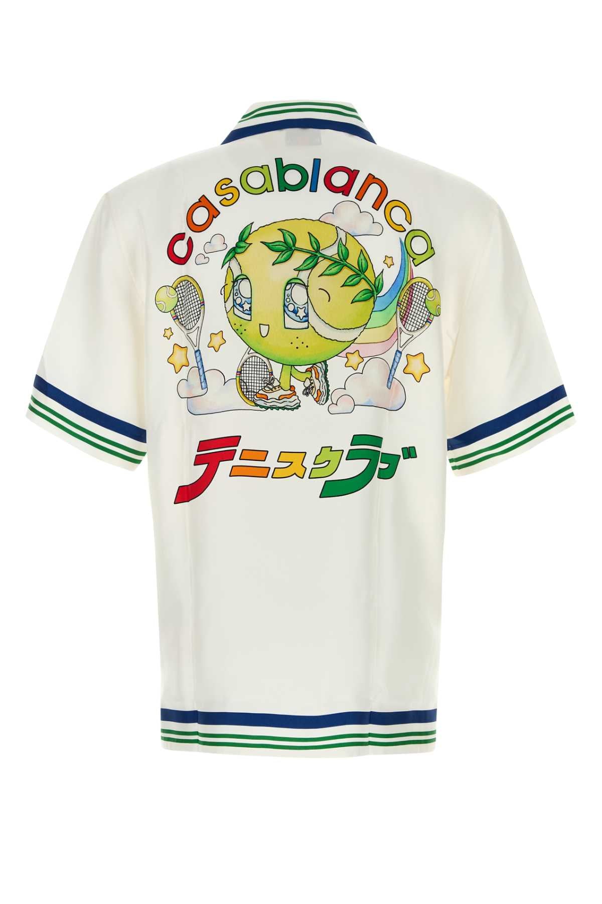 CASABLANCA Elegant Satin Shirt for Men - Season 25W
