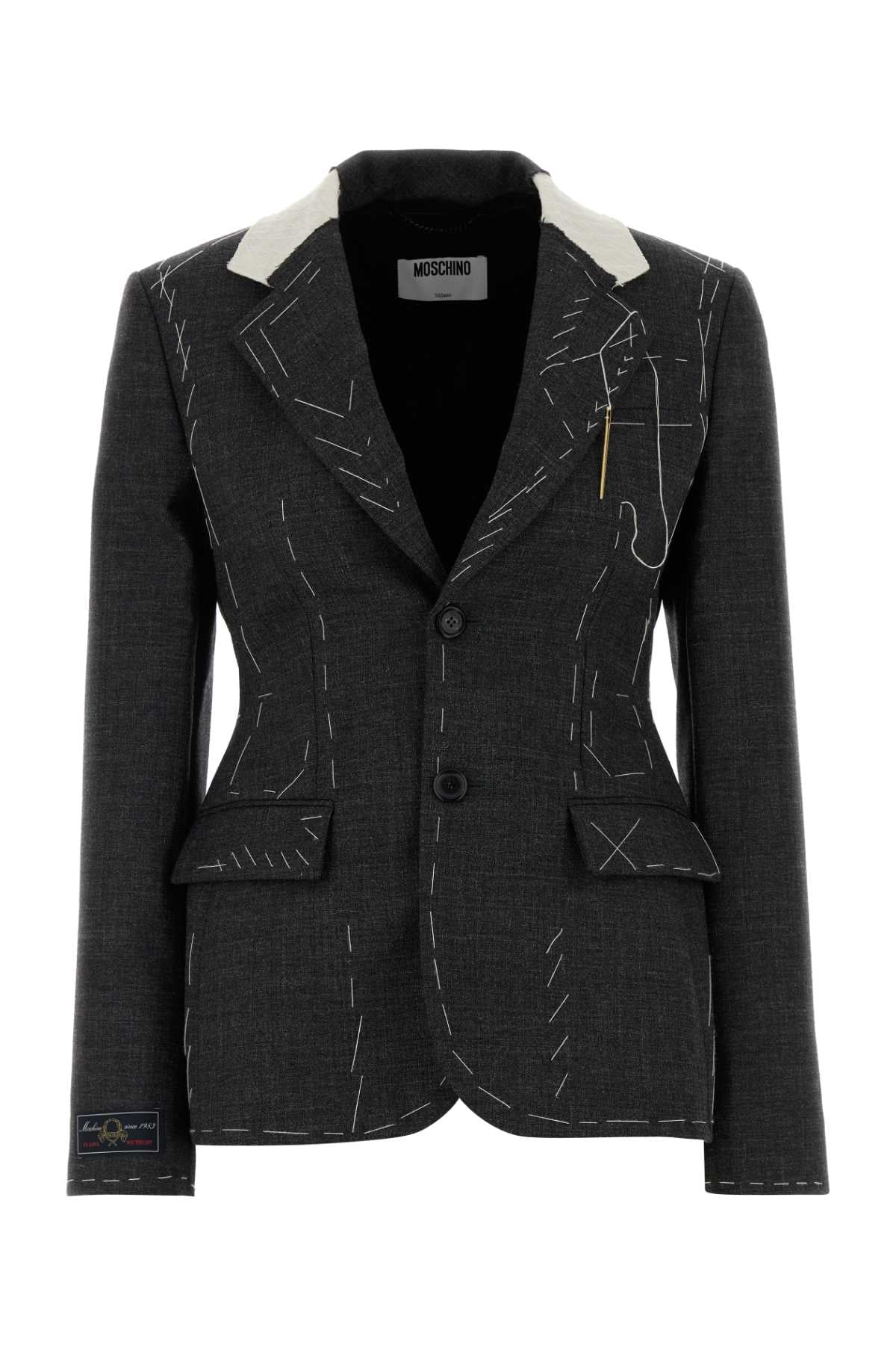 MOSCHINO Chic Wool Blazer for Women