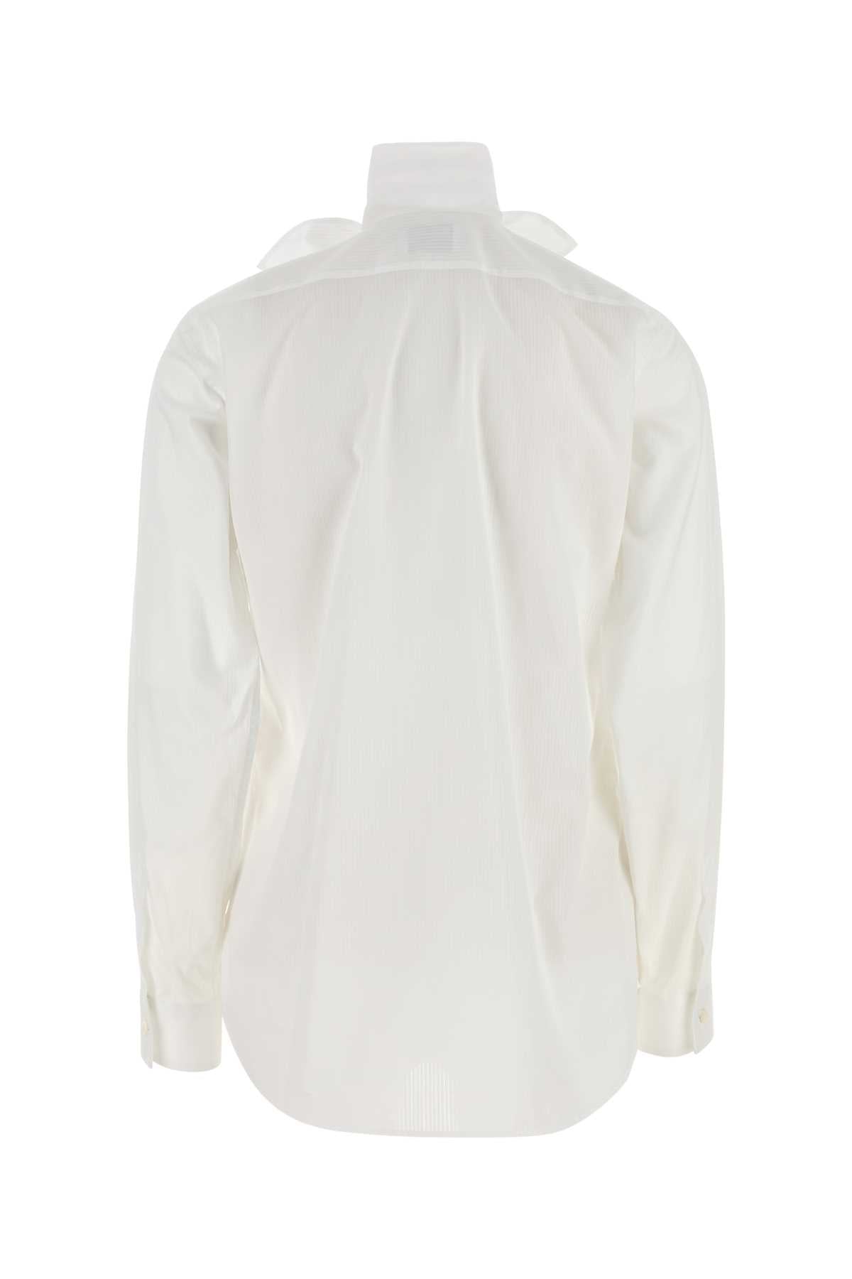 MOSCHINO Embroidered Cotton Shirt for Women