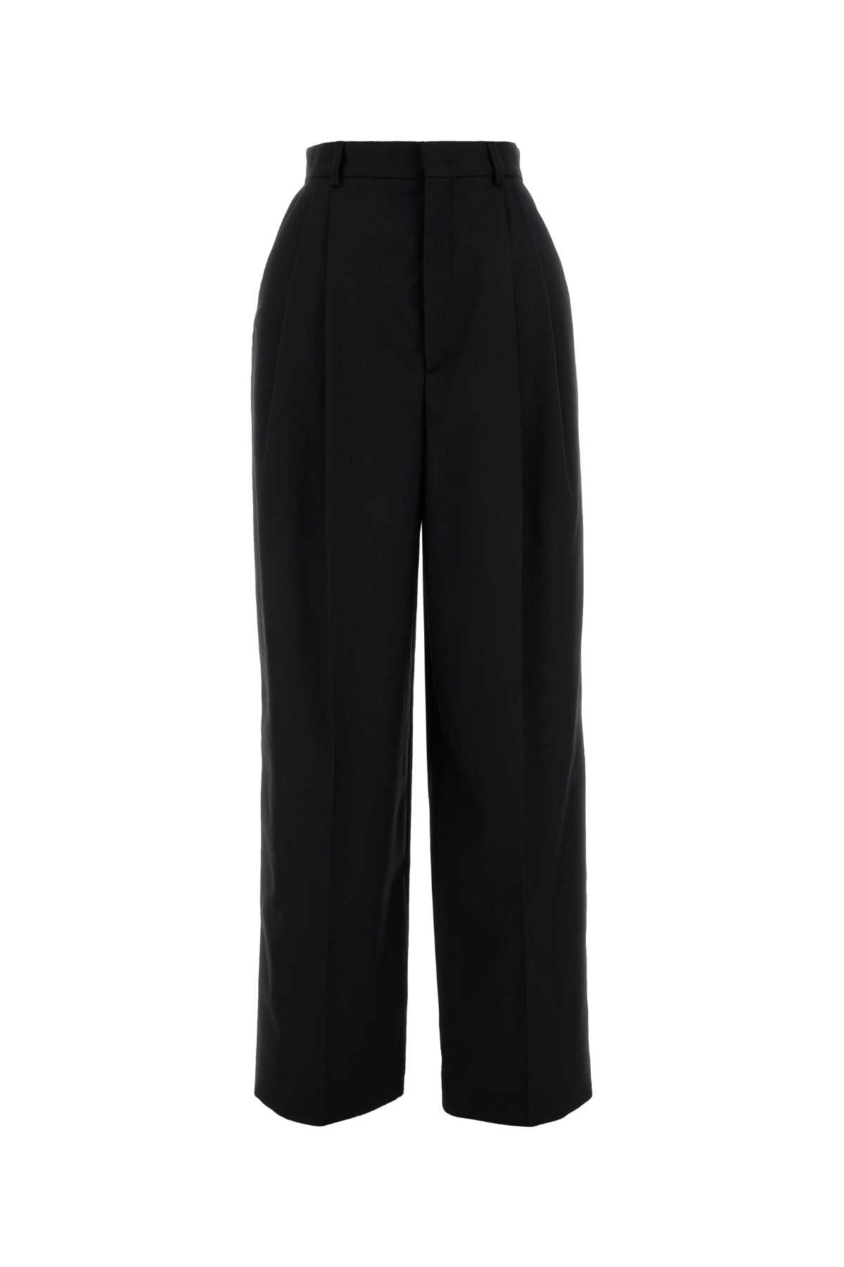 MOSCHINO Chic Wool Palazzo Pants for Women - Size Included