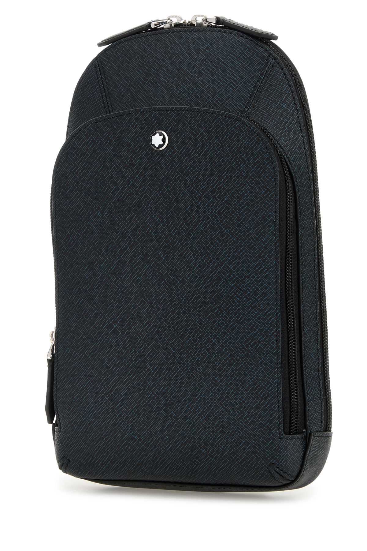 MONTBLANC Mini Leather Crossbody Handbag