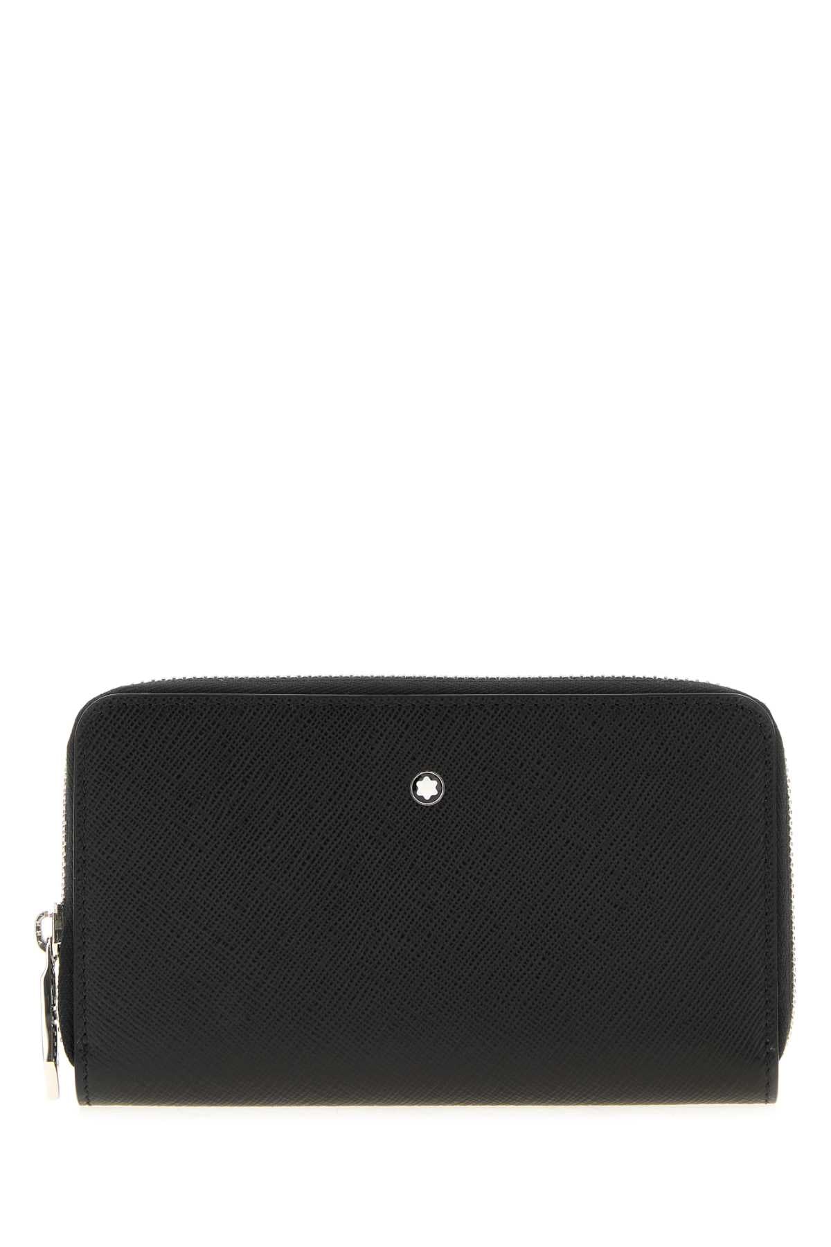 MONTBLANC Mini Leather Wallet - 15cm x 8cm x 3cm