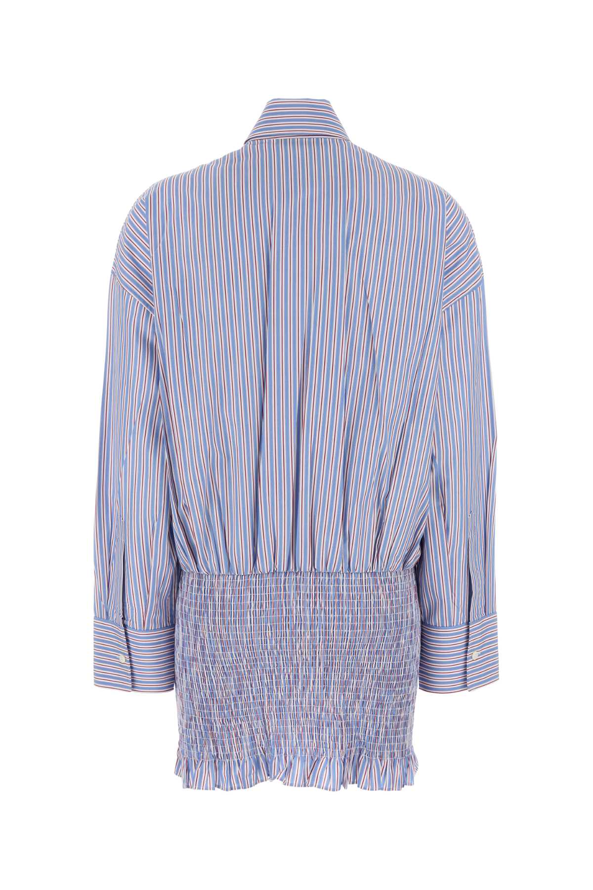 PRADA Embroidered Poplin Shirt for Women - Exclusive Design