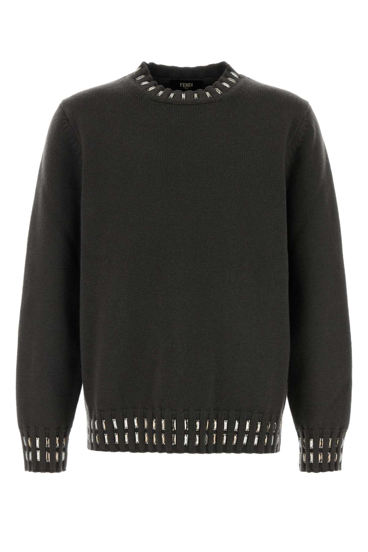 FENDI Luxury Wool Blend Sweater for Men - A Seasonal Essential