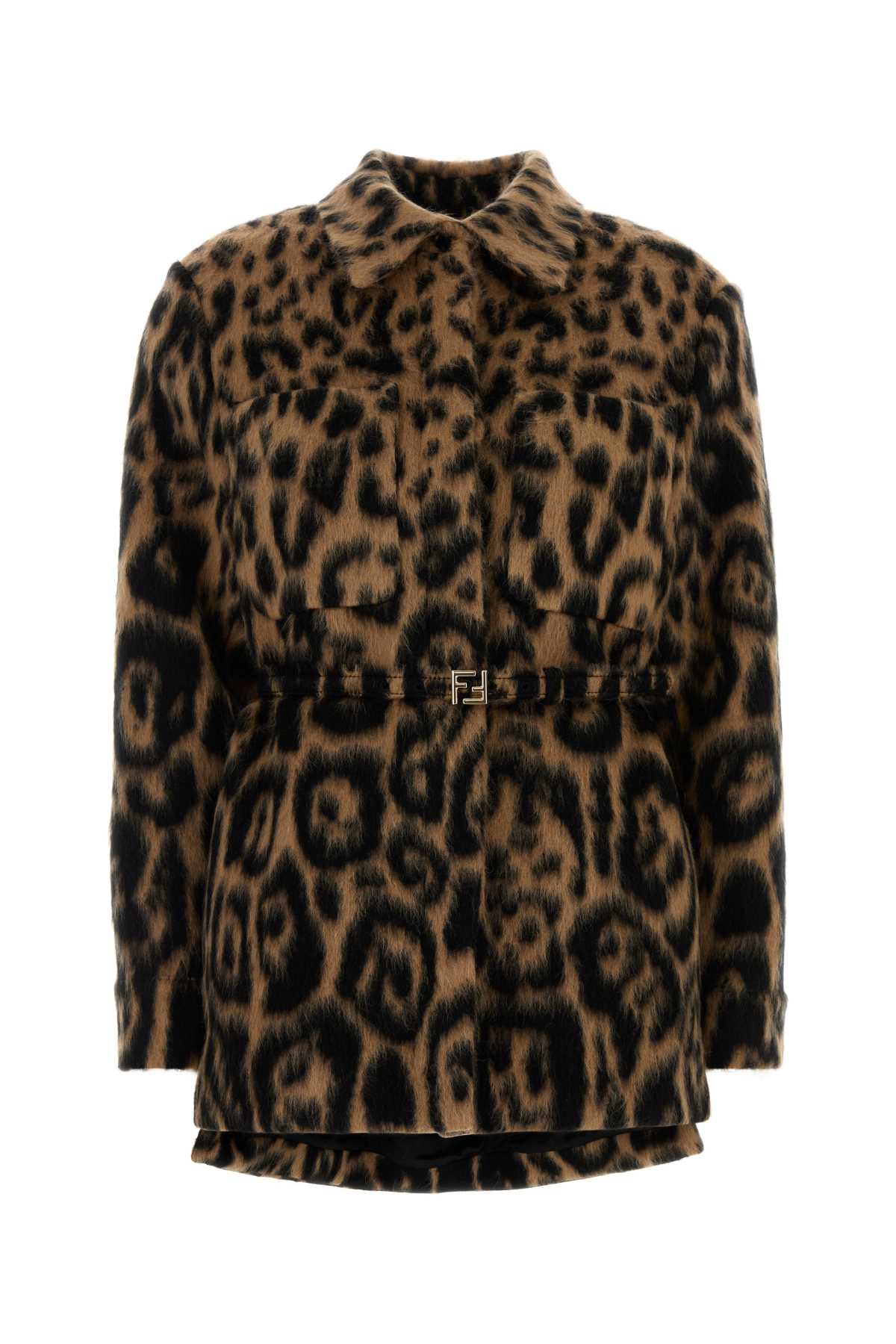 FENDI Embroidered Wool Jacket for Women - Fall/Winter 2025