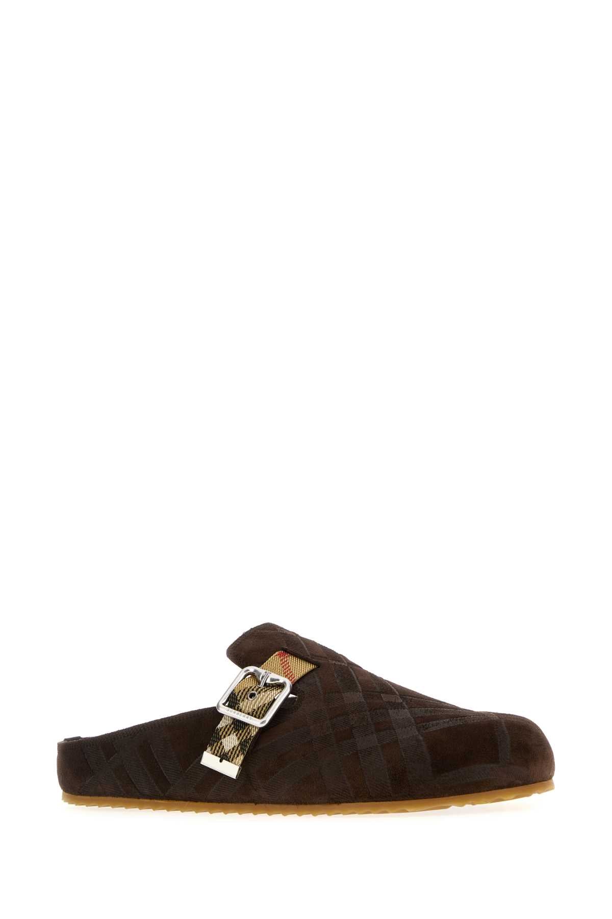BURBERRY Suede Slippers for Men - 25W Season