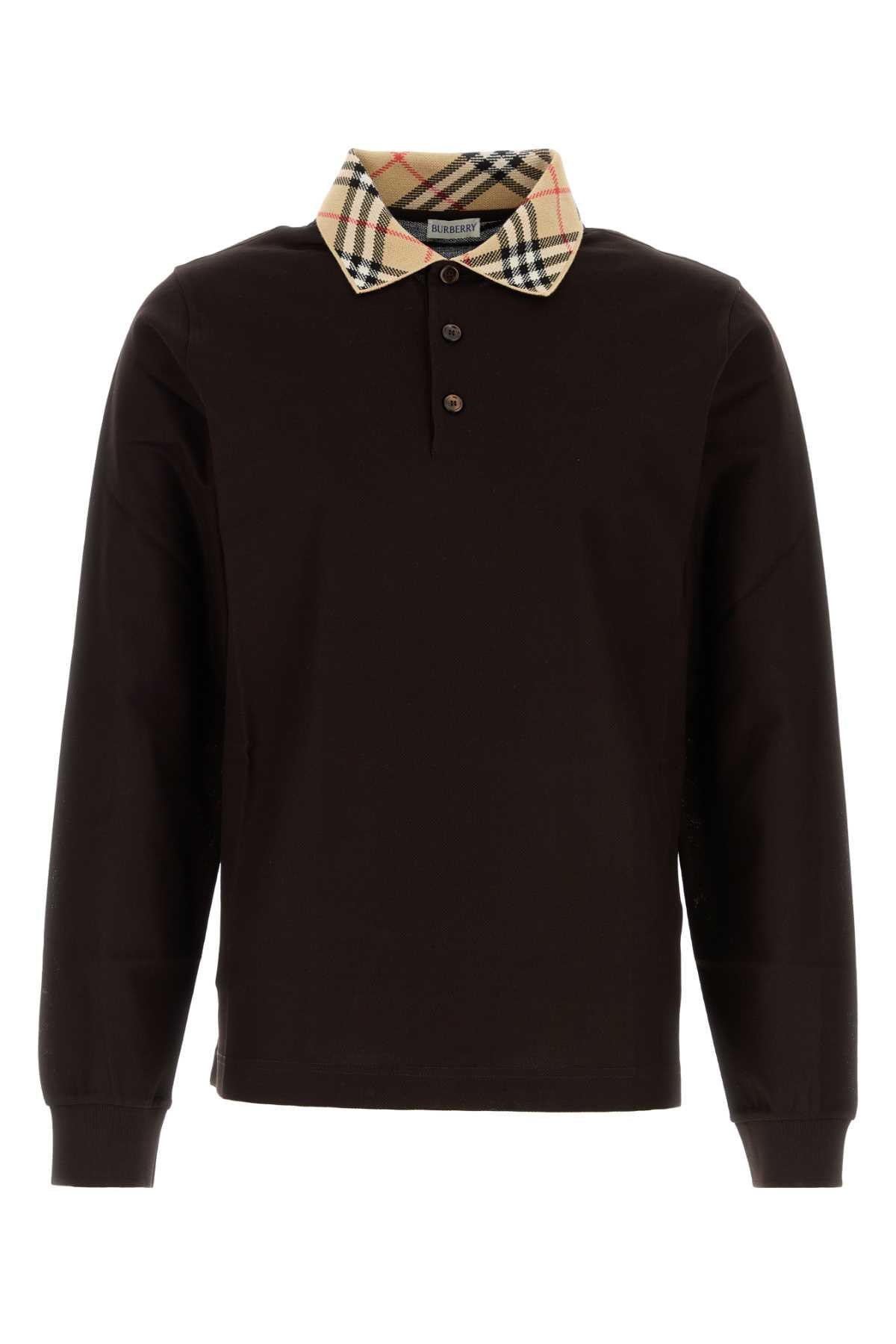 BURBERRY Classic Piquet Polo Shirt for Men - Stylish and Versatile